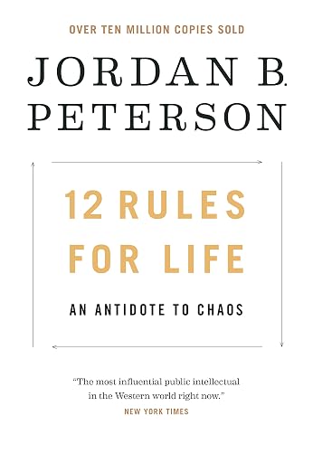 Cover of 12 Rules for Life by Jordan B. Peterson
